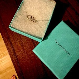 NIB TIFFANY AND CO EARRING AND NECKLACE SET